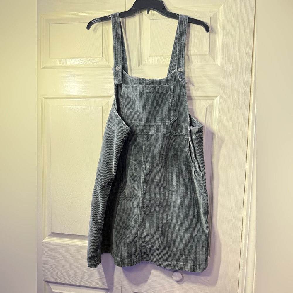 American Eagle Corduroy Overall Mini Dress